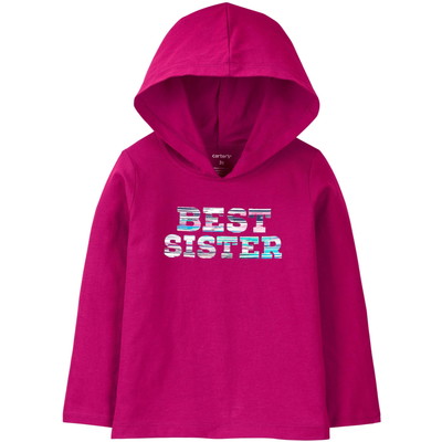 carter's / カーターズ Best Sister Hooded Jersey ティ