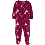 1-Piece Llama Fleece Footie パジャマ