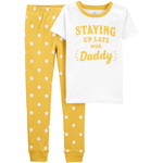 carter's / カーターズ 2-Piece Up Late With Daddy 100% Snug Fit Cotton パジャマ