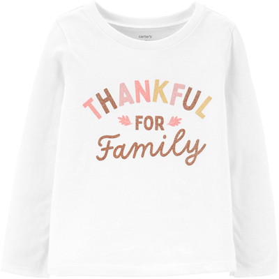 carter's / カーターズ Thankful For Family Jersey ティ