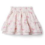 JANIE AND JACK / ジャニーアンドジャック Floral Chiffon Skirt