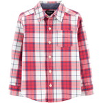 OSHKOSH / オシュコシュ Plaid Button-Front シャツ