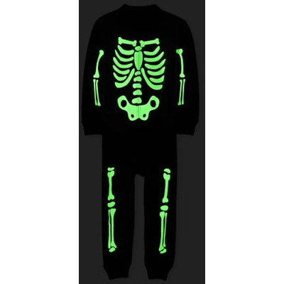 THE CHILDREN'S PLACE/チルドレンズプレイス Kids Matching Family Glow Skeleton Fleece One Piece パジャマ
