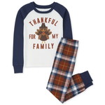 Matching Family Thanksgiving Snug Fit Cotton パジャマ