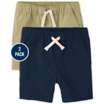 THE CHILDREN'S PLACE/チルドレンズプレイス Quick Dry Pull On Jogger Shorts 2-パック