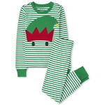 THE CHILDREN'S PLACE/チルドレンズプレイス Elf Striped Snug Fit Cotton パジャマ