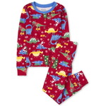 THE CHILDREN'S PLACE/チルドレンズプレイス Christmas Dino Snug Fit Cotton パジャマ