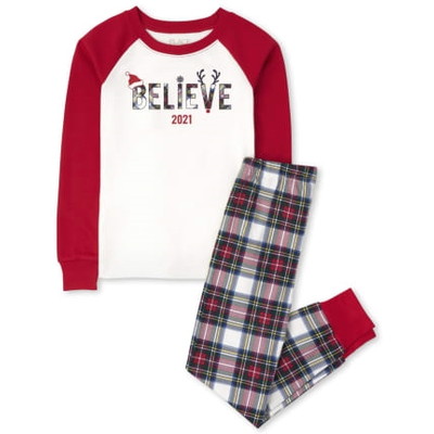 THE CHILDREN'S PLACE/チルドレンズプレイス Matching Family Believe Snug Fit Cotton パジャマ