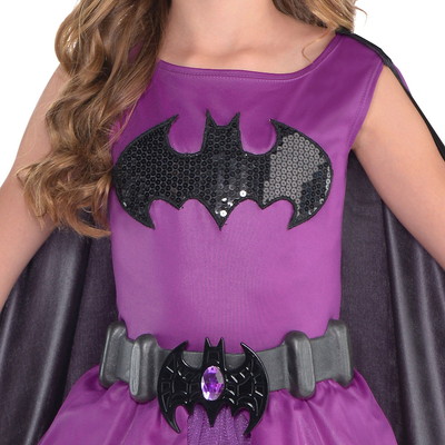 ハロウィンSPECIAL Girls Purple Batgirl Costume - Batman