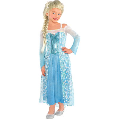 ハロウィンSPECIAL Girls Elsa Costume - Frozen