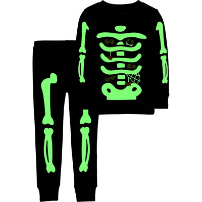 carter's / カーターズ 2-Piece Glow Skeleton 100% Snug Fit コットン パジャマ