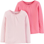 2-pack basic tシャツ / ピンク