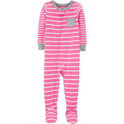 carter's / カーターズ 1-Piece Striped Snug Fit Cotton Footie パジャマ