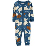 carter's / カーターズ 1-Piece Elephants 100% Snug Fit Cotton Footless パジャマ