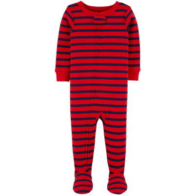 carter's / カーターズ 1-Piece Striped Snug Fit Cotton Footie パジャマ