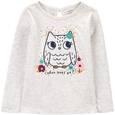 carter's / カーターズ Owl Jersey ティ