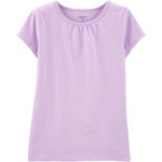 Purple Cotton Tシャツ