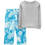 carter's / カーターズ 2-Piece Tie-Dye Loose Fit Poly & Fleece パジャマ