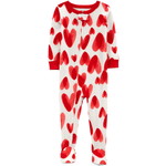 carter's / カーターズ 1-Piece Hearts 100% Snug Fit Cotton Footie パジャマ