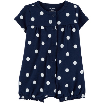 carter's / カーターズ Polka Dot Snap-Up ロンパース