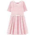 Striped Jersey ドレス