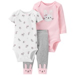 3-Piece Bunny Outfit Set