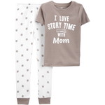 carter's / カーターズ 2-Piece Story Time With Mom 100% Snug Fit Cotton パジャマ