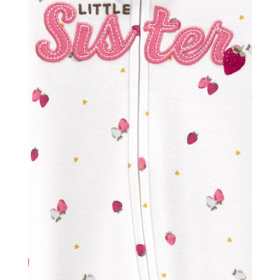 carter's / カーターズ Little Sister 2-Way Zip Cotton スリープ & プレイ