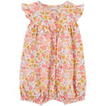 carter's / カーターズ Floral Snap-Up Romper