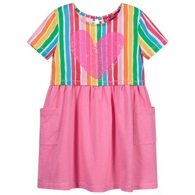 AGATHA RUIZ DE LA PRADA / アガタルイス ガールピンクハートドレス