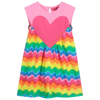 AGATHA RUIZ DE LA PRADA / アガタルイス ピンクジャージハートドレス