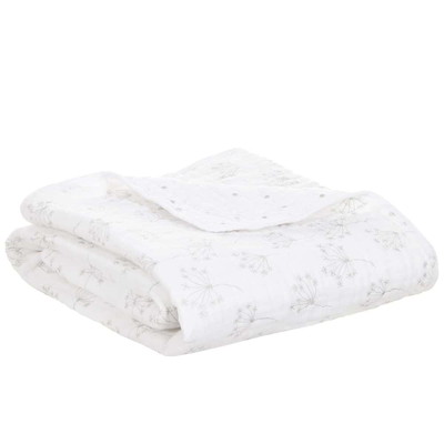 aden+anais White Muslin Blanket (120cm)