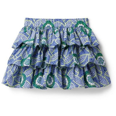 JANIE AND JACK / ジャニーアンドジャック KAAVIA JAMES FLORAL BLOCK PRINT SKIRT