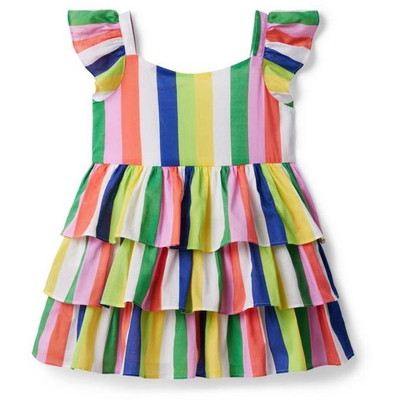 JANIE AND JACK / ジャニーアンドジャック KAAVIA JAMES RAINBOW STRIPED DRESS