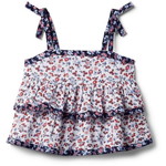JANIE AND JACK / ジャニーアンドジャック DITSY FLORAL TIERED TOP