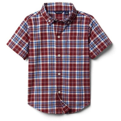 JANIE AND JACK / ジャニーアンドジャック MADRAS PLAID SHIRT