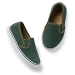 JANIE AND JACK / ジャニーアンドジャック PERFORATED SUEDE SLIP-ON SNEAKER
