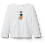 JANIE AND JACK / ジャニーアンドジャック EMBROIDERED CAT TEE