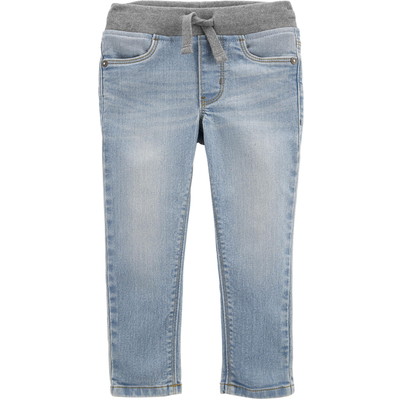 OSHKOSH / オシュコシュ Tapered Relaxed Pull-on ジーンズ in Sun Faded