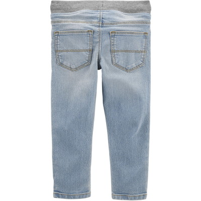 OSHKOSH / オシュコシュ Tapered Relaxed Pull-on ジーンズ in Sun Faded