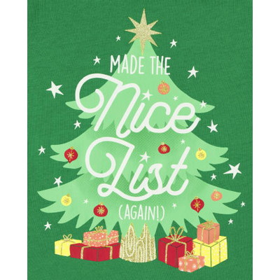 THE CHILDREN'S PLACE/チルドレンズプレイス Nice List Graphic ティ