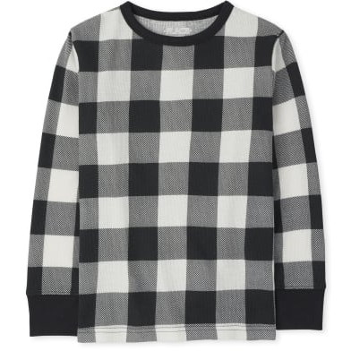 THE CHILDREN'S PLACE/チルドレンズプレイス Buffalo Plaid Thermal トップ