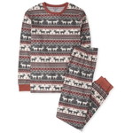 THE CHILDREN'S PLACE/チルドレンズプレイス Matching Family Thermal Reindeer Fairisle Cotton パジャマ