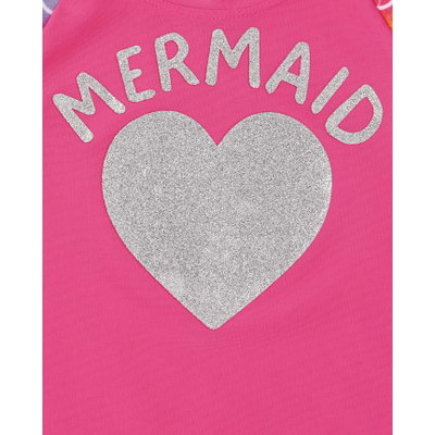 THE CHILDREN'S PLACE/チルドレンズプレイス Mermaid Rashguard Swimsuit