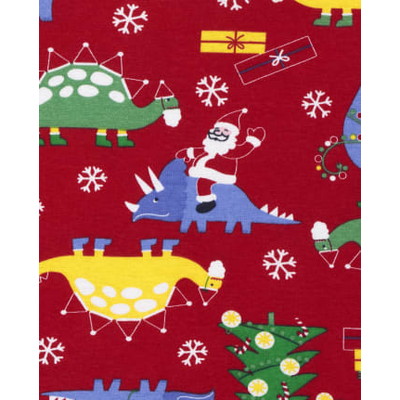 THE CHILDREN'S PLACE/チルドレンズプレイス Christmas Dino Snug Fit コットン パジャマ