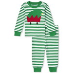 THE CHILDREN'S PLACE/チルドレンズプレイス Elf Striped Snug Fit コットン パジャマ