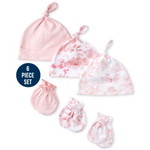 THE CHILDREN'S PLACE/チルドレンズプレイス Rose Knotted Hat And Mittens 6-Piece セット