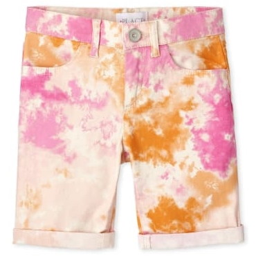 THE CHILDREN'S PLACE/チルドレンズプレイス Tie Dye Twill Skimmer ショーツ