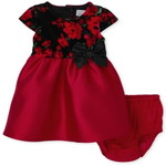 THE CHILDREN'S PLACE/チルドレンズプレイス Mommy Me Floral Velour ドレス