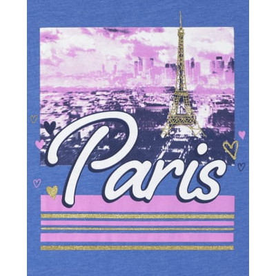 THE CHILDREN'S PLACE/チルドレンズプレイス Paris Hearts Graphic ティ